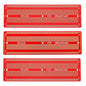 3pcs 6.8"x2.05" Breadboard Solderable Prototype PCB Board Kit for Electronics Projects Compatible for DIY Soldering Circuits Projects Prototype Board,Red