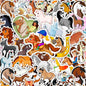 BulbaCraft 100Pcs Horse Stickers, Vinyl Horse Decals for Girls, Pony Party Favors, Gifts for Women & Men