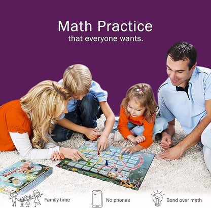 Ocean Raiders Number Sequencing & Addition Game - Fun Math Board Game and STEM Toy for 5-7 Year Olds, Perfect Educational Gift for Kids (Boys & Girls), Home Schoolers, Kindergarten & Up