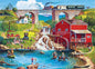 Masterpieces 300 Piece Jigsaw Puzzle for Adults and Families - Apple Tree Farm - 19.25"x26.63"
