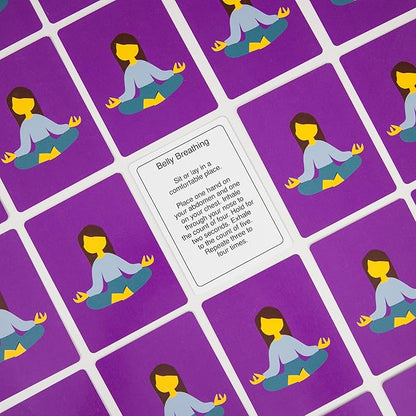 100 Mindful Days - Daily Mindful Activity Cards – Self-Care & Gratitude Prompts for All Ages | Portable Travel Deck for Mental Wellness, Focus & Stress Relief