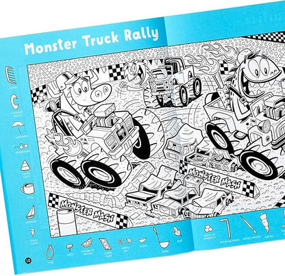 Highlights Hidden Pictures 2023 Special Edition Activity Books for Kids Ages 6 and Up - 4-Book Set of Travel-Friendly Seek-and-Find Activities with Hundreds of Hidden Objects