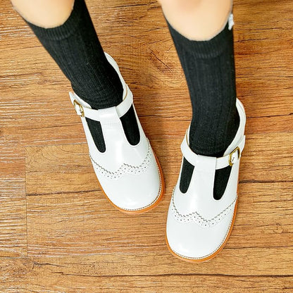 Felix & Flora Toddler Little Girl Mary Jane Dress Shoes - Ballet Flats for Girl Party School Shoes