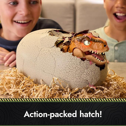Jurassic World Interactive Toy Dinosaur & Egg, Hatch & Train Your own Baby Dino with 100+ Sounds & Reactions, Kids Toys for Boys & Girls Aged 5 & Up