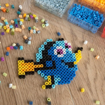 Perler Disney Pixar's Finding Nemo Fused Bead Activity Kit with 14 Unique Patterns, Finished Project Sizes Vary, Multicolor 4553 Pieces