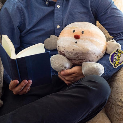 Celestial Buddies Jupiter Buddy | 12" Soft Stuffed Plush, Embroidered Features, Fun Planet Facts Tag for Kids – STEM Learning, Educational Gift, Classroom & Homeschool Science Space Astronomy | 0+