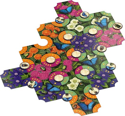 Pollen - Bard Game - Tile Laying Game - 2-4 Players - 40 Minute Play Time (Pollen Base Game)
