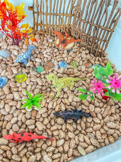 Kids Sensory bins Montessori sensory bin, sensory toys, Sensory bins, Sensory Bin For Preschoolers (Dinosaur)