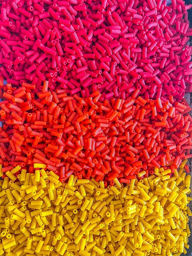 4 Cups of Rainbow Pasta Sensory Bin Filler for Sensory Table