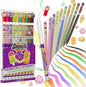 Colored Smencils - Patented Gourmet Scented Colored Pencils made from Recycled Newspapers, 10 Count, Gifts for Kids, School Supplies, Classroom Rewards