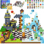 Magnetic Blocks - Mine Magnet World Chess Set, Magnetic Building Toys Games for Kids Ages 5-7 6-8 8-12, Magnet Tiles Kids Toddler Toys, Ideal Gifts for Boys & Girls Ages 3+