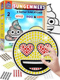 SUNGEMMERS DIY Gemstone Craft Kit – Emoji Poo & Love Designs - Arts and Crafts for Kids Ages 6-12 Girls & Boys - Suncatcher Kit for Girls Birthday Gifts, Summer Toys, Window Diamond Art