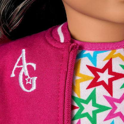 American Girl, Truly Me 18-inch Doll #108 with Brown Eyes, Curly Black-Brown Hair, Tan Skin, for Ages 6+