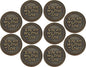 Bulk Set of 10 Romantic Love Expression Coins, You are My True Love, & The Best Thing That Ever Happened to Me, Anniversary Pocket Tokens for Date Night, Love Gift for Men & Women, from Him or Her