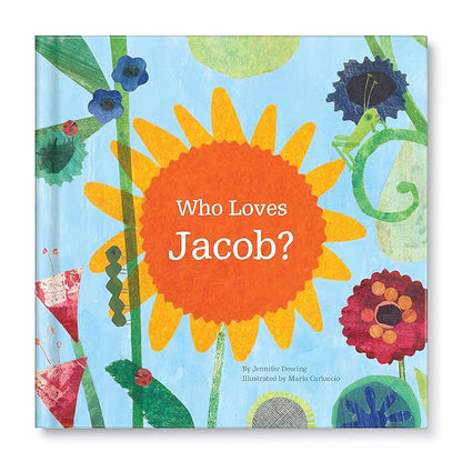Who Loves Me? - Personalized Children's Story - I See Me! (Blue Hardcover)