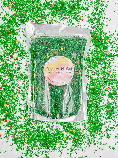 Sensory Bin Filler for Sensory Table - Colored Rice for Sensory Play (Flower Rice)