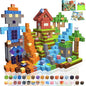 Magnetic Blocks,170PCS Magnetic Building Blocks Upgraded Sensory Toys Construction Set,Magnets Cubes Building Toys for Kids Games,Toddler Montessori Stacking Magnets for 3+ Boys Girls Birthday Gifts