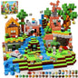 Goody King 300PCS Magnetic Blocks - Forest Magnetic Building Blocks, Stacking Magnets for Kids, Strong Magnets, Sensory Toy for STEM Learning Toys for Kids 3+ Boys and Girls Christmas Birthday Gifts
