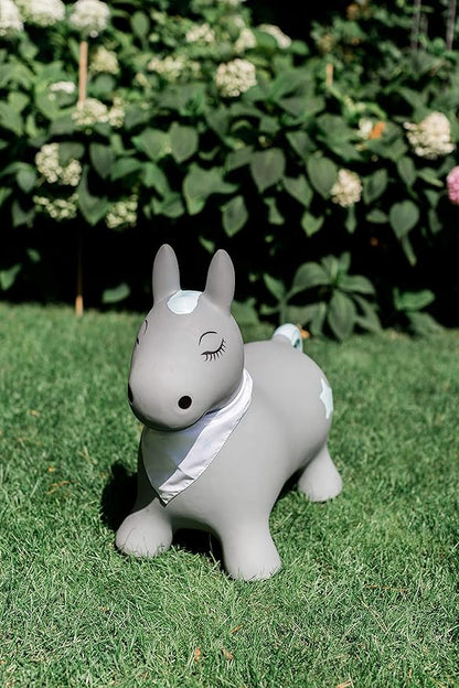 Kindsgut Bouncy Animal Hopper Pony for Children, Designed in Germany, Playful and Modern Colors, air Pump Included, Indoors and Outdoors