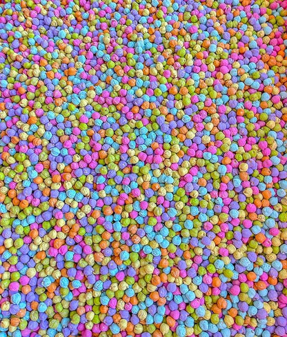Colored Chickpeas for Sensory Play and Sensory Bins - Many Different Seasonal Colors (Pastel, 2 Cups)