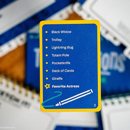 Telestrations 8 Player 2nd Edition Board Game, Award Winning Hilarious and Unpredictable Must Have Party Game with a New Look, Sketch What Your Read Then Guess What You Saw, 4-8 Players, Ages 10+