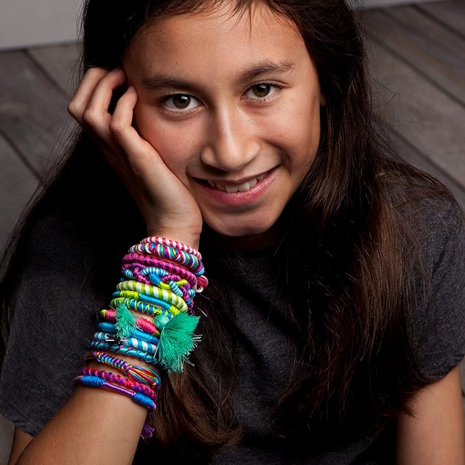 Loopdedoo – DIY Friendship Bracelet Maker Kit – Make Bracelets In Minutes – Award-Winning Craft - Ages 8+