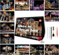 Scratch Art Book for Adults-Landmark Building Scratch Art|Scratch Painting Paper Craft Kit|Creative Foil Engraving Art Set|Scratch City Series Books for Travel Lovers,Craft Lovers(New City 3)