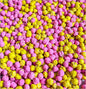 Colored Chickpeas for Sensory Play and Sensory Bins - Many Different Seasonal Colors (4 Cups, Lemonade)