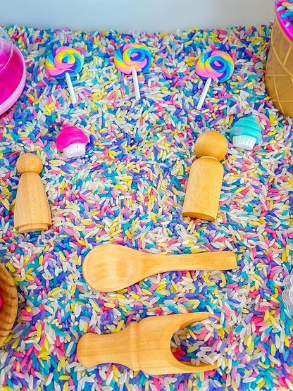 Sweets Sensory Bin For Children