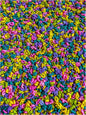 4 Cups of Tropical Rainbow Alphabet Pasta Sensory Filler for Sensory Table