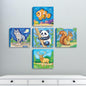 ArtPops Coloring Boxes – Pop-Up Pre-Printed Coloring Box Set – DIY Wall Art Kit for Kids – Eco-Friendly, Easy to Hang, No Frame Needed – 5-Pack, Nature Pals
