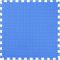 IncStores 1/2 Inch Thick Diamond Soft Foam Flooring Tiles | High-Density Interlocking Foam Tiles for Rugged Style in Your Home Gym, Playroom, and More | Blue, 9 Tiles