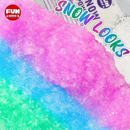 35.16 FL OZ Unicorn Slime for Girls 6-8, FunKidz 1040 ML Rainbow Glitter Premade Slime Toy 8 Packs Birthday Party Gifts for Kids