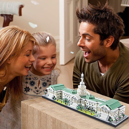 Architecture Series Mini Bricks for Adults and Teens,US Capitol Model Construction 3630 PCS,Micro Blocks Set,Landmark Model
