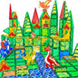 Magnetic Tiles Dinosaur Toys for Kids 3-5 4-8 Magnet Building Blocks Toddler Toy - Dino World Magnetic Toys STEM Creative Games Christmas Birthday Gifts for 3＋ Years Old Boys Girls