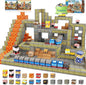 Magnetic Blocks - Build Mine Magnet World Mine Train Track Set, Magnetic Building Blocks Toddler Toys STEM Sensory Outdoor Toys for 3+ Year Old Boys & Girls, Kids Toy for Ages 4-6 6-8 5-7