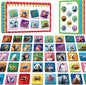SpriteGru Magnetic Animal Matching Game, Funny Animals Learning Game, Race to Collect Your Lists Educational Toy for Boys & Girls at Home