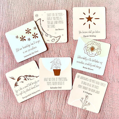 40 Creativity Quotes to Inspire Your Imagination – Creativity Cards – Daily Inspiration Cards with Famous Creative Quotes for Writers, Students & Teams