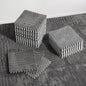 36 Pcs Plush Interlocking Carpet Tiles, Non-Toxic Shaggy Foam Carpet Tiles for Toddler Baby, Machine-Washable, Anti-Slip, EVA Foam Interlocking Tiles for Floor, Nursery, Playroom, Grey