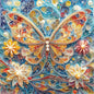500 Piece Jigsaw Puzzles for Adults - Butterfly Quilling Art Puzzle, 20x20 Inch Challenging Adult Puzzles, Unique Artistic Brain Teaser for Solo & Family Game Night
