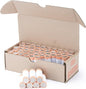 Quarter Storage Box Orange Holds 50 Wrapped Coin Rolls, 50 Boxes