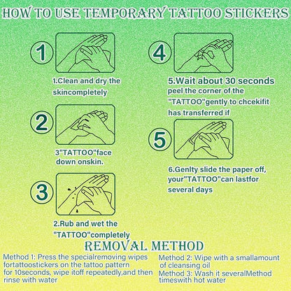 102 PCS Individually Wrapped Ocean Animals Temporary Tattoo for kids - Cute Sea Creature Temporary for Girls Boy Body Arm Shoulder Cute Tattoos Stickers, Birthday Party Supplies Gifts for Kids