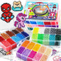 FUNZBO 32000 5mm Fuse Beads Kit - 32 Colors, Homeschool Arts and Crafts Supplies for Kids, Toys Set, Art Decorations for Room, Gifts for Girls and Boys Age 5+