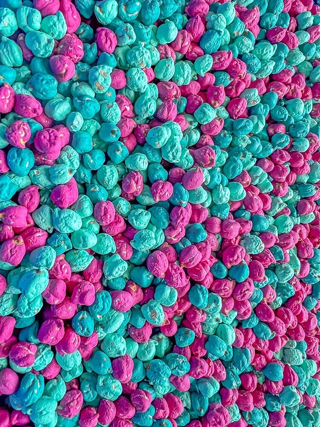 Colored Chickpeas for Sensory Play and Sensory Bins - Many Different Seasonal Colors (2 Cups, Summer 1)