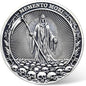 Memento Mori Carpe Diem Challenge Coin - Motivational Coin with Life & Death Symbols - Inspirational Gift for Friends & Loved Ones ﻿ ﻿