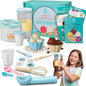 Tovla Jr. Kids Ice Cream Science Kit | Make Real Ice Cream with Reusable Tools | STEM Learning Activity & Gift Set Ages 5–12 | Includes Visual Recipes, Scoop, Bowls & Shaker