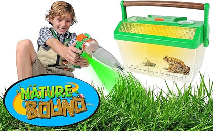 Nature Bound Bug Catcher Critter Barn Habitat | Bug Catcher Kit for Kids | Outdoor Nature Exploration Toys | Indoor/Outdoor Insect Collecting with Light Kit | STEM Toy for Boys & Girls Ages 3+
