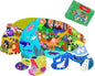 PINU Jigsaw Puzzles for Kids Ages 3-5, 6-8, 8-10, Children Colorful Fun Animal Shaped Puzzle Learning Educational Toys Gifts Games for Boys and Girls (Panda-180 PCS)