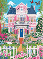 Puzzles for Adults 500 Pieces,Beautiful Manor Puzzle for Adults 500 Pieces,Spring Garden House Jigsaw Puzzles for Seniors and Kids, Perfect for Game Nights Giving Puzzles,20.5x15 in