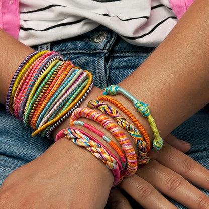Loopdedoo DIY Friendship Bracelet Maker Kit for Kids - Make Bracelets in Minutes for Birthdays and Friendship Gifts - Award Winning Crafts Kit for Kids, Easy-to-Use, Loop Your Own Style, Aged 8+